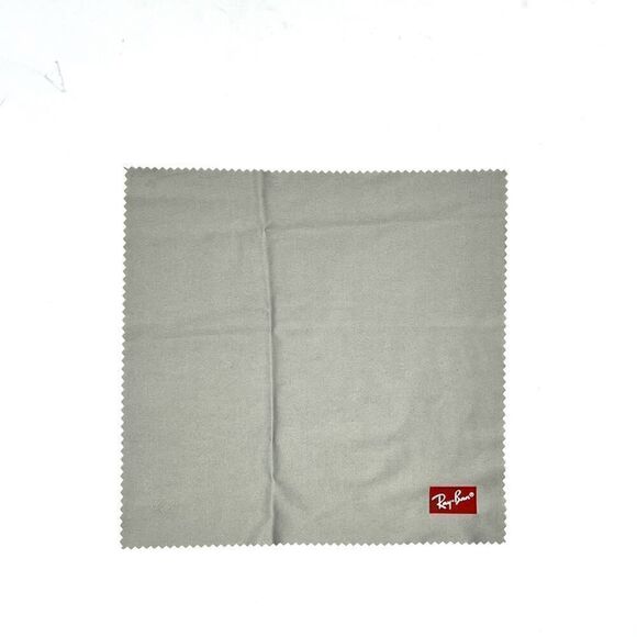 Ray-Ban Tan Brown Leather Sunglasses Eyeglasses Case + Microfiber Cleaning Cloth - Picture 8 of 12